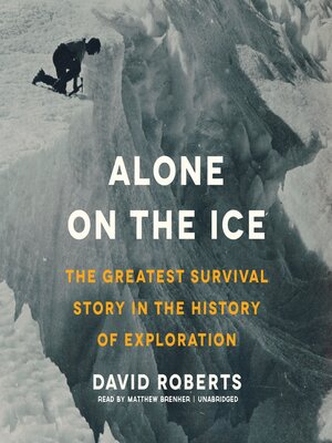 cover image of Alone on the Ice